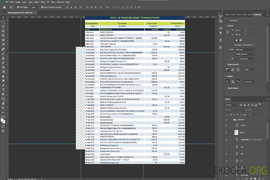 Transactions aléatoires réelles 1 template Transactions aléatoires réelles 1 template